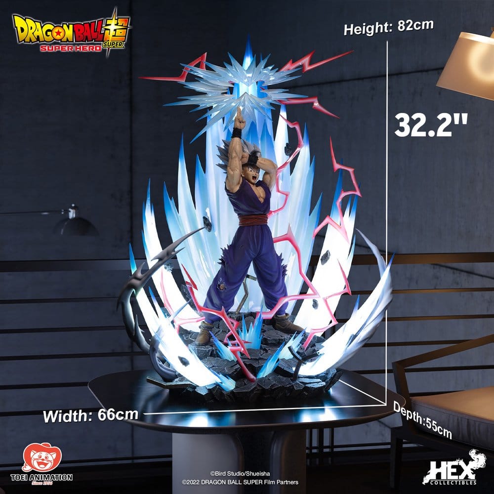 Dragon Ball Super: Super Hero 1/4 Statue Son Gohan 82 cm