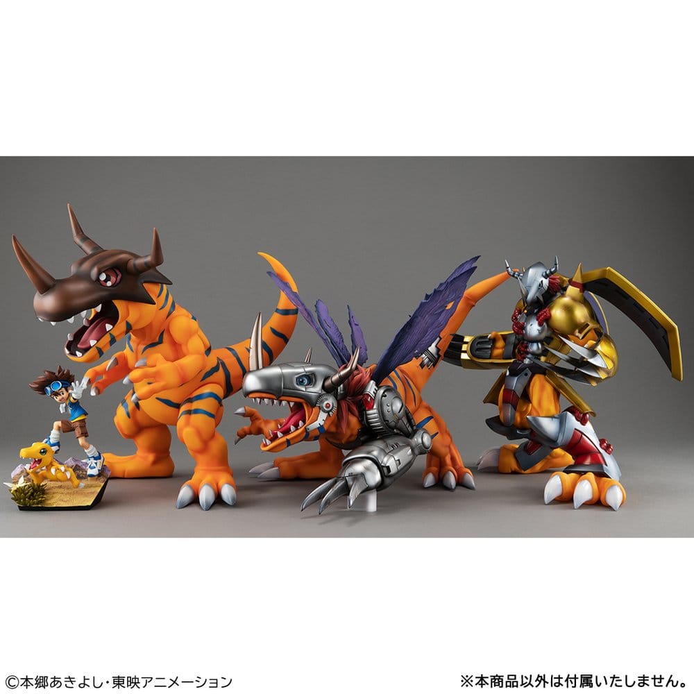 Digimon Adventure Precious G.E.M. Series PVC Figure Greymon & Taichi Yagami 25 cm