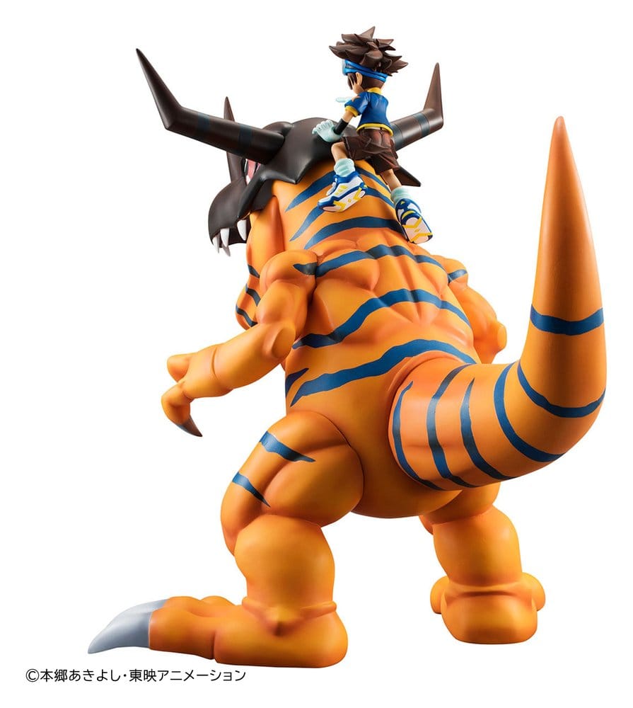 Digimon Adventure Precious G.E.M. Series PVC Figure Greymon & Taichi Yagami 25 cm