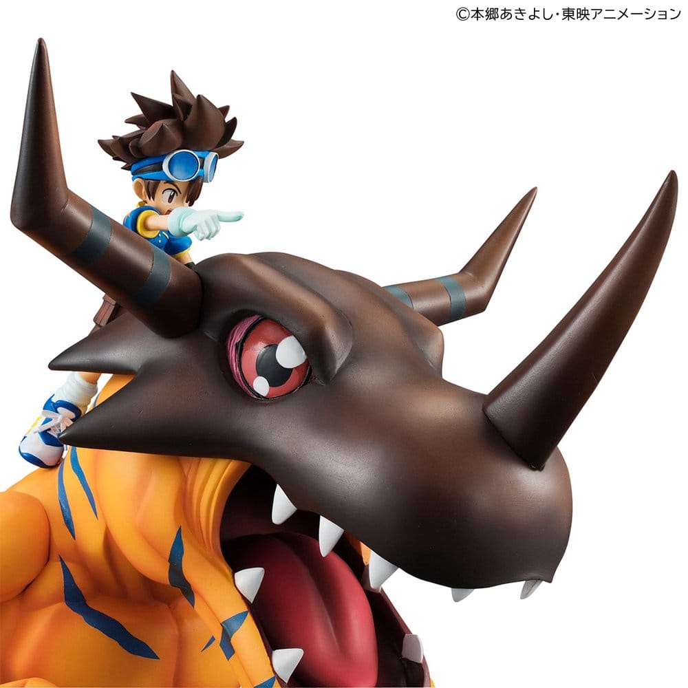 Digimon Adventure Precious G.E.M. Series PVC Figure Greymon & Taichi Yagami 25 cm