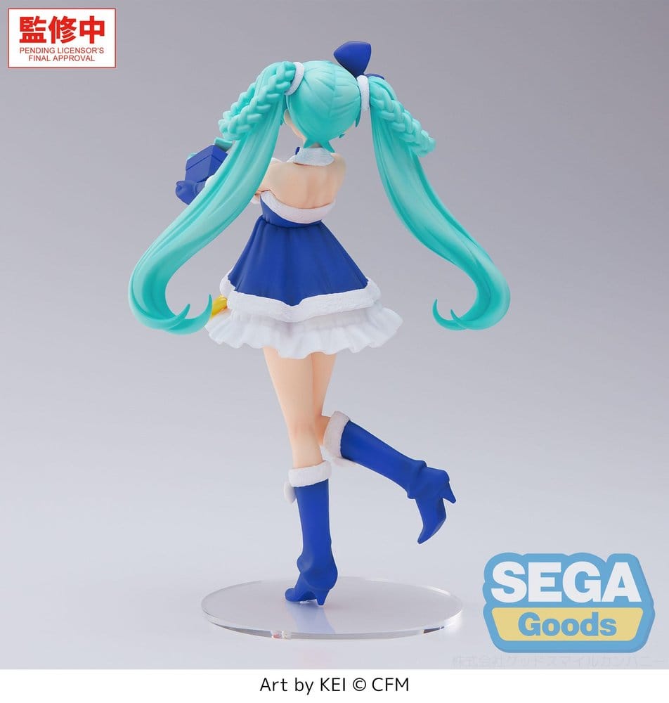 Hatsune Miku High Premium Figure - Sapphire Christmas Ver.
