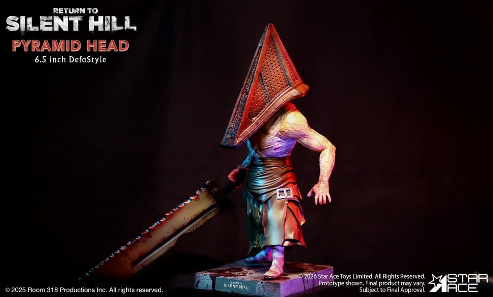 Ritorno a Silent Hill (2026) DefoStyle Figure 2-pack Pyramid Head 20 cm & Bubble Head Nurse 17 cm