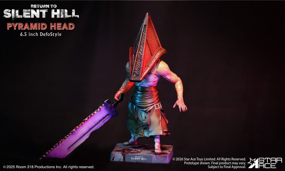 Ritorno a Silent Hill (2026) DefoStyle Figure 2-pack Pyramid Head 20 cm & Bubble Head Nurse 17 cm