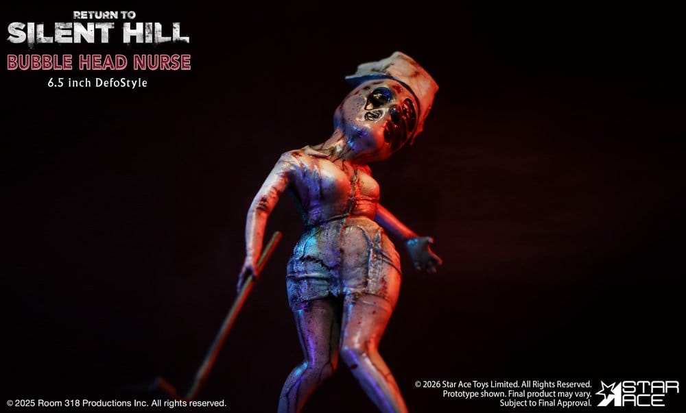 Ritorno a Silent Hill (2026) DefoStyle Figure 2-pack Pyramid Head 20 cm & Bubble Head Nurse 17 cm