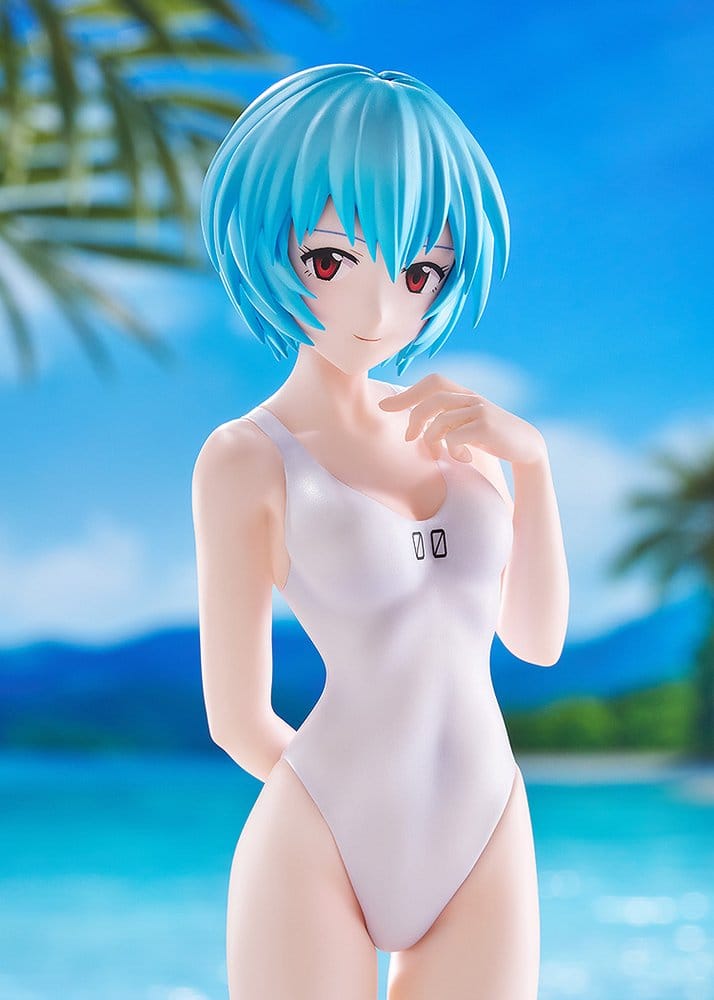 Evangelion: Rebuild Pop Up Parade - Ayanami Rei L Size Figure Beach Queens One Piece Style Ver.