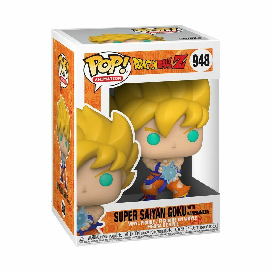 Funko POP! Dragon Ball Z: SS Goku w/Kamehameha Wave (948)