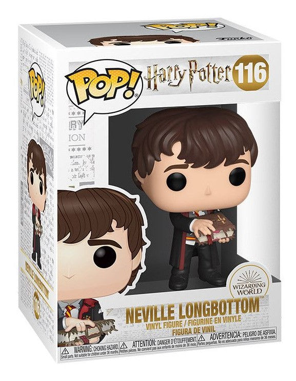 Funko POP! Harry Potter: Neville w/Monster Book (116)