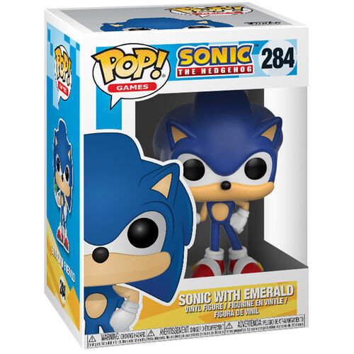 Funko POP! Sonic the Hedehog: Sonic w/Emerald (284)