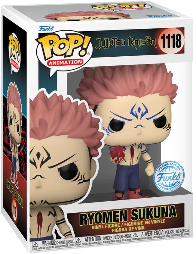 Funko POP! Jujutsu Kaisen: Sukuna w/Heart (1118) EXM