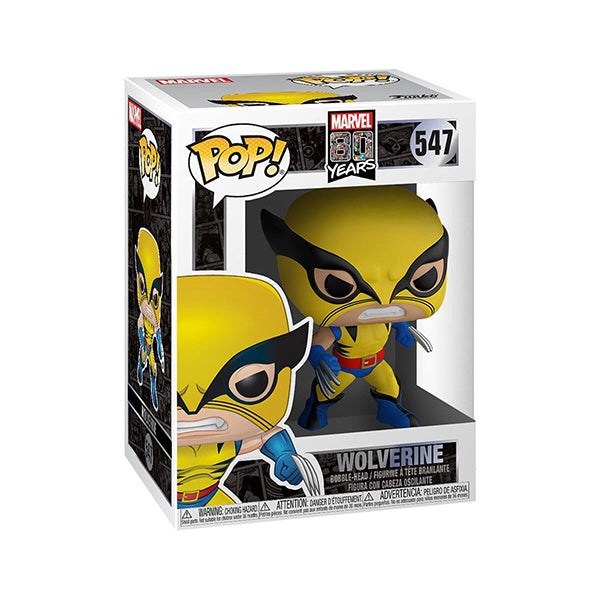 Funko POP! Marvel 80Th: Wolverine First Apparence (547)