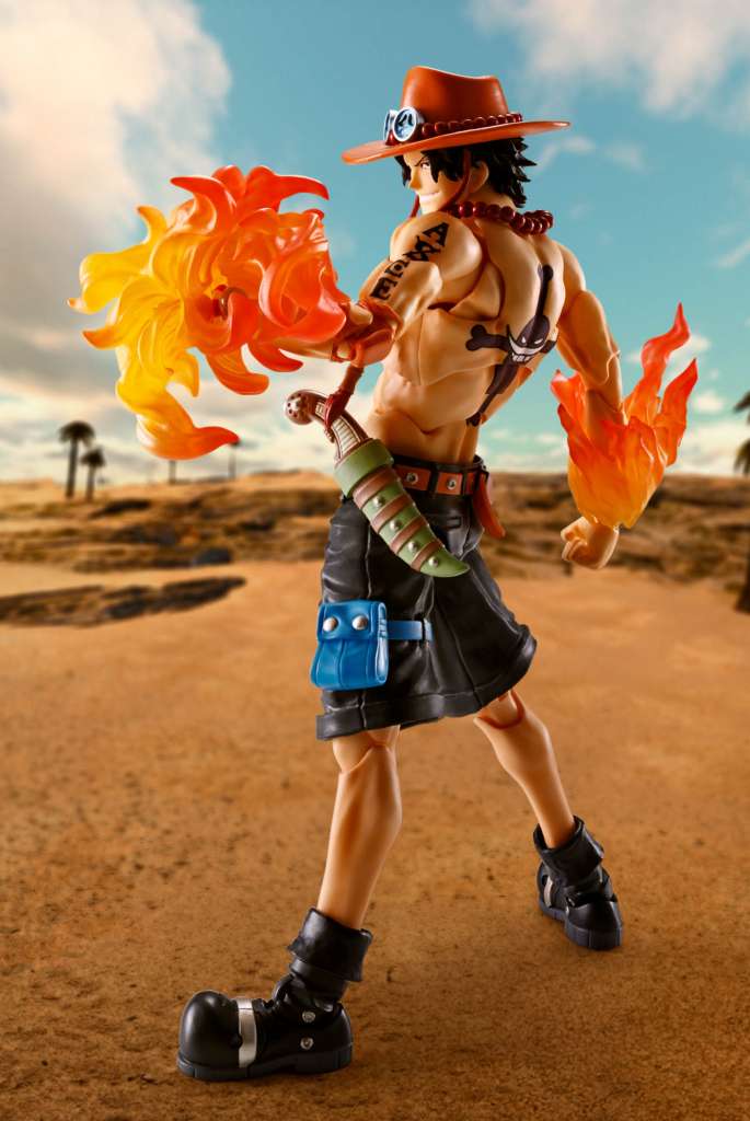 One Piece Portgas.D.Ace Fire Fist Shf