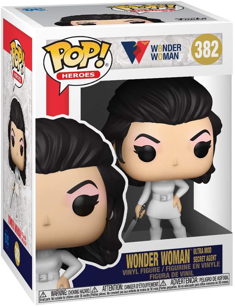 Funko POP! Wonder Woman 80Th: Wonder Woman Agent Mood (382)