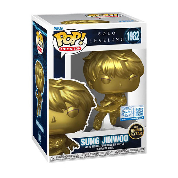 Funko POP! Solo Leveling: Sung Jinwoo (Gold) (1982) EXM