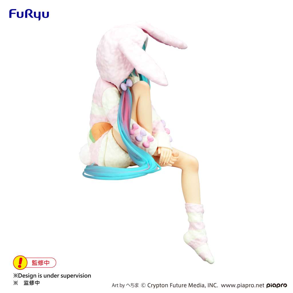 Hatsune Miku Rabbit Ear Hood Pajama Noodle Stopper Fig