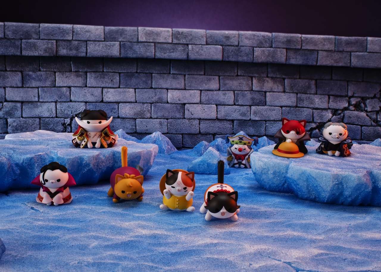 mô hình MegaHouse MEGA CAT PROJECT ONE PIECE Nyan Piece Nyan!Ver. Luffy&Paramount War of Marineford - HACOM