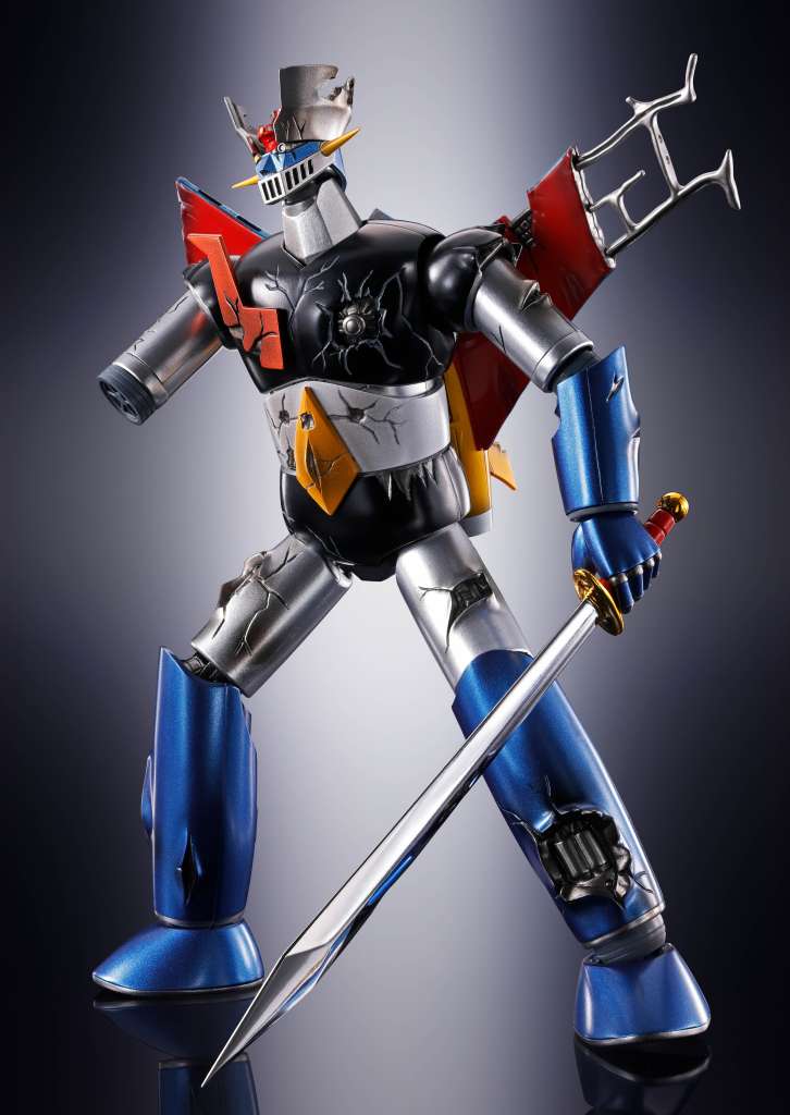 Mazinger Z Kakumeishinka Damage Ver. Gx-105D Soul of Chogokin Diecast