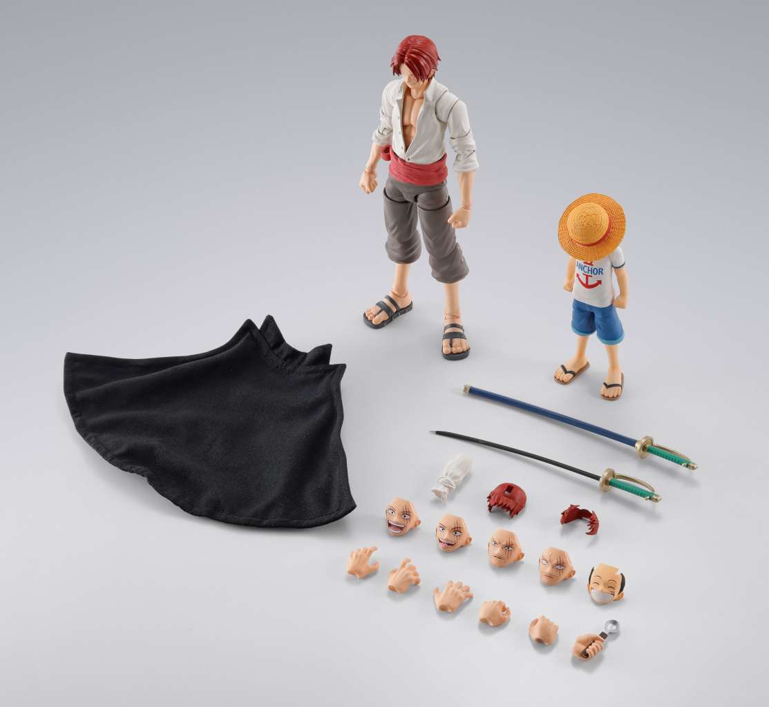 One Piece Shanks & Monkey D Luffy Childhood Shf