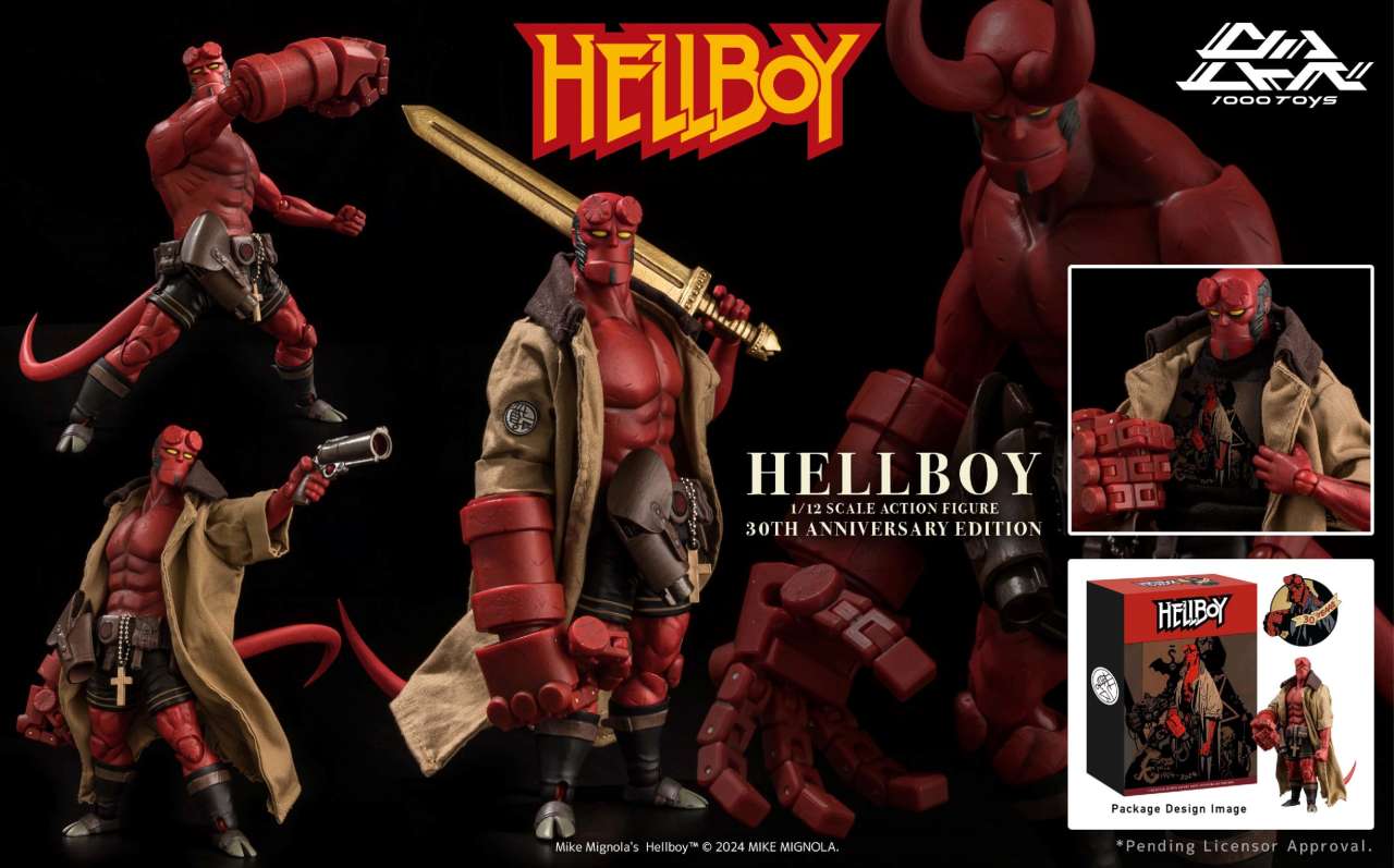 Hellboy 30th ann edition 1/12 scale