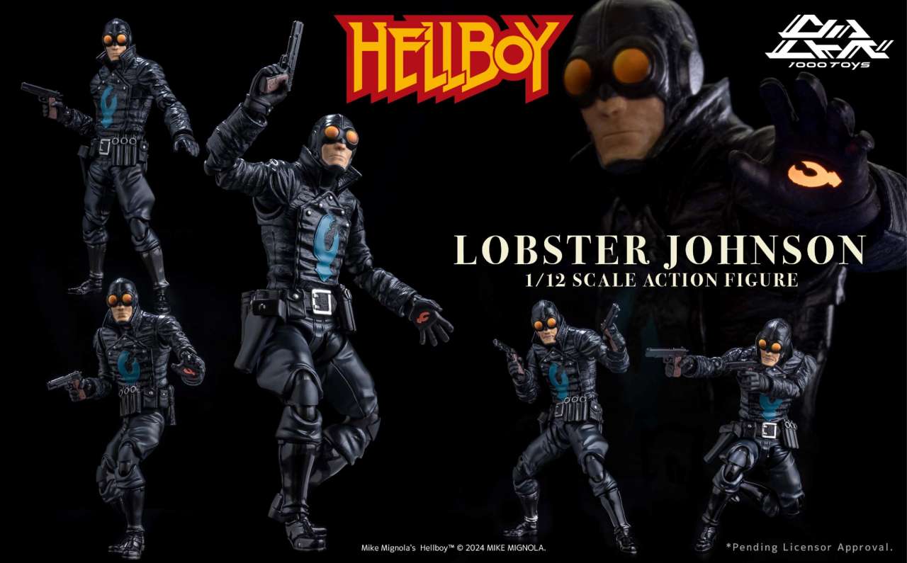 Hellboy lobster johnson 1/12 scale