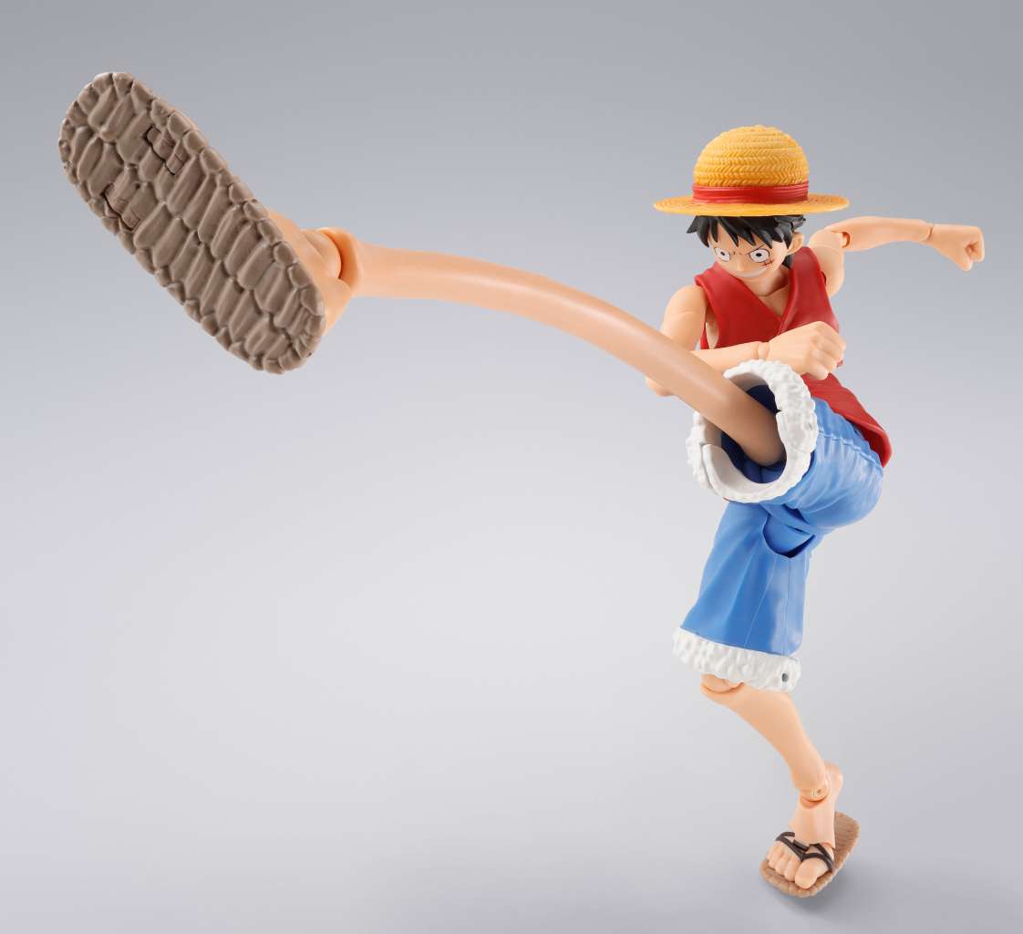 One piece monkey.d.luffy romance dawn gum gum option parts set