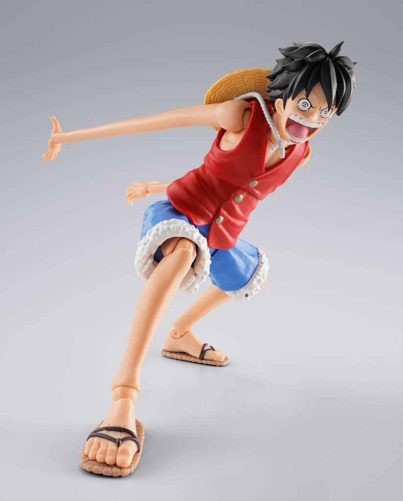 One piece monkey.d.luffy romance dawn gum gum option parts set