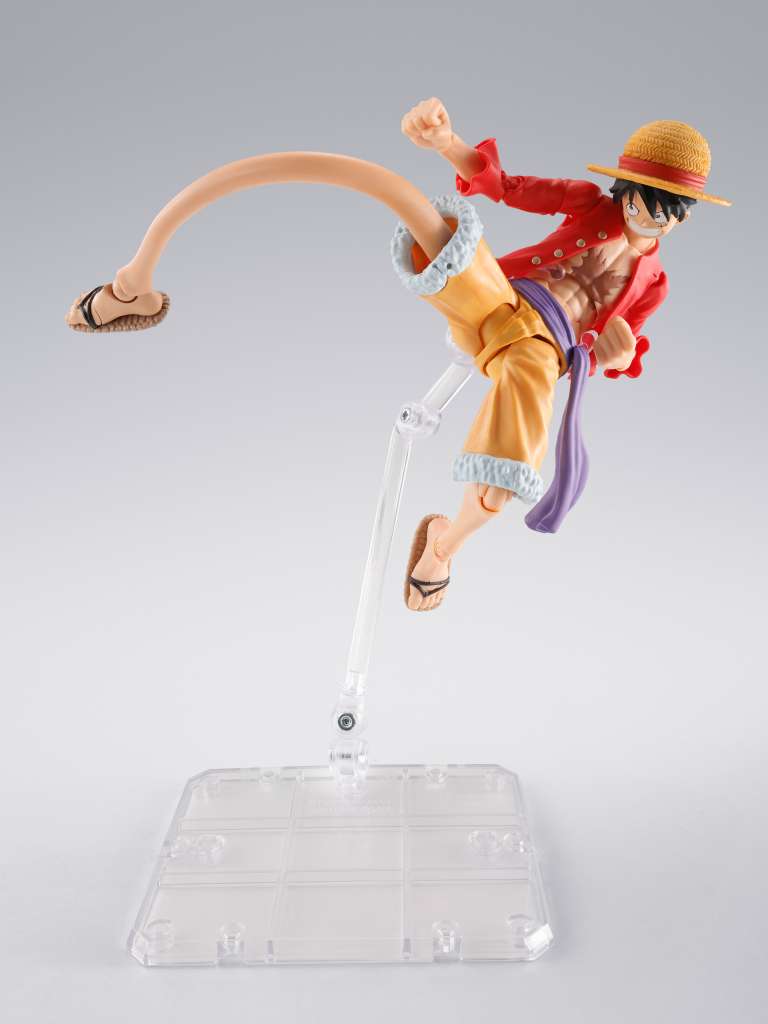 One piece monkey.d.luffy romance dawn gum gum option parts set