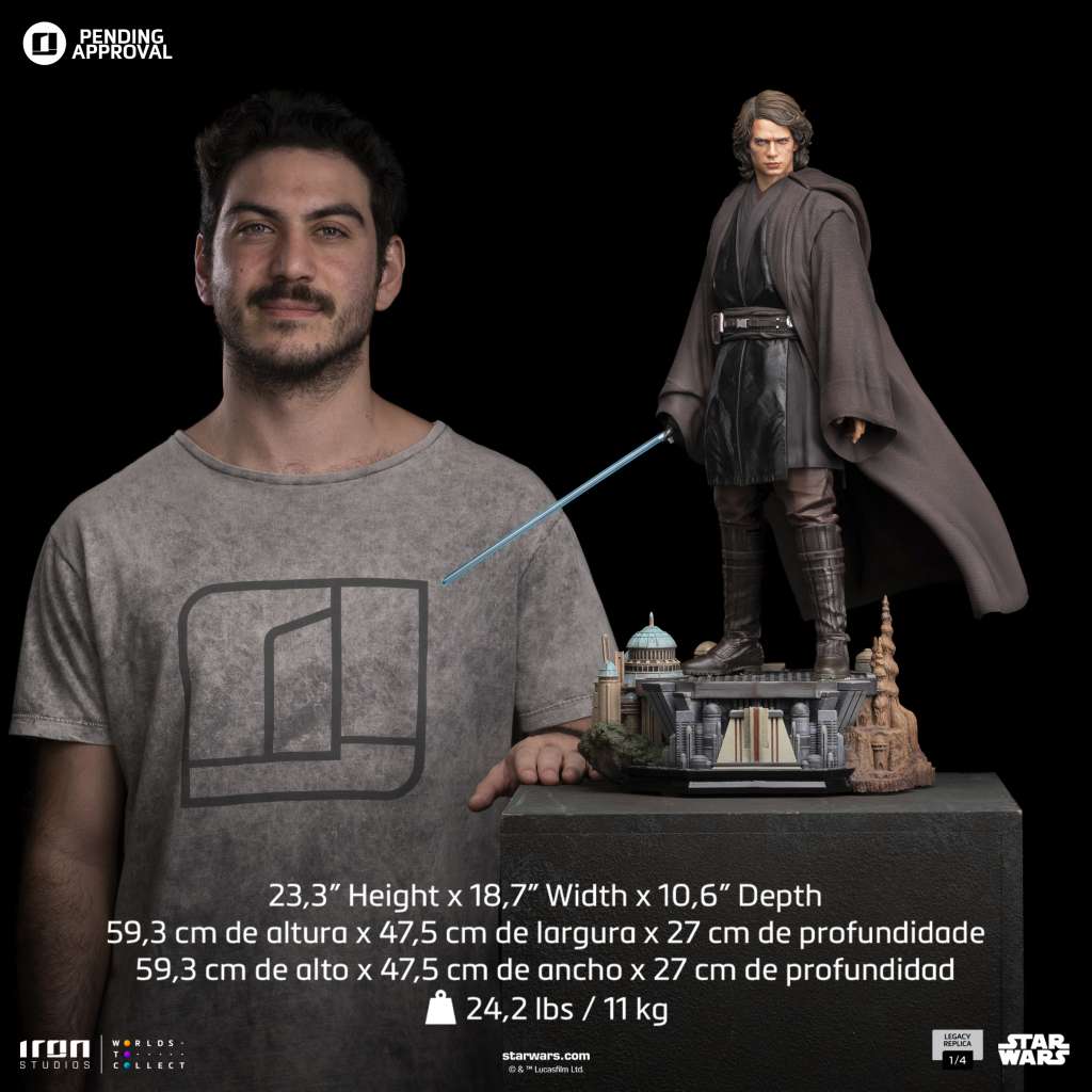 Star Wars Anakin Skywalker Legacy Replica 1/4 Statue