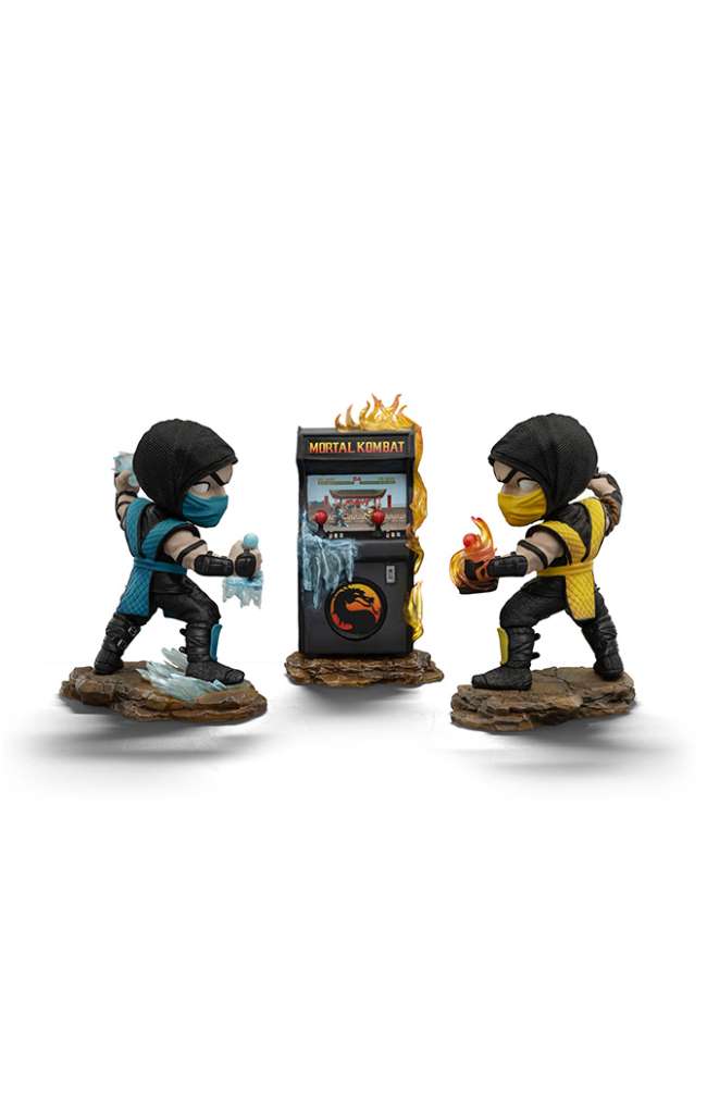 Mortal Kombat Scorpion VS Subzero Arcade Set Mini Co