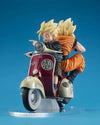 Son Goku SS & Son Gohan SS & Motorbike Diorama Dragonball Z 05 Desktop Real McCoy