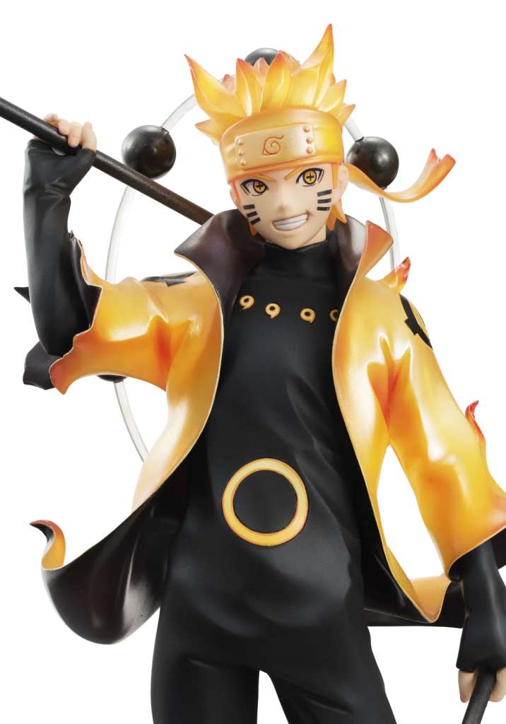 Naruto Shippuden Naruto Uzumaki Six Paths Sage 15th Ann GEM Statue Rerun