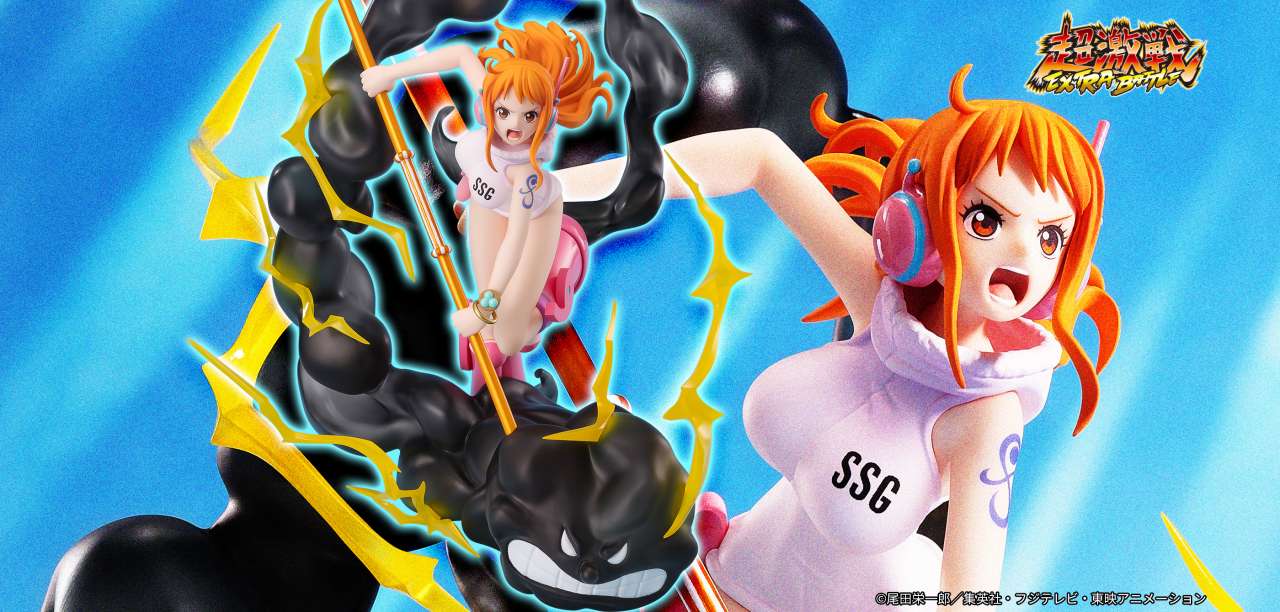 Nami Lightning Blast One Piece FiguartsZERO Extra Battle