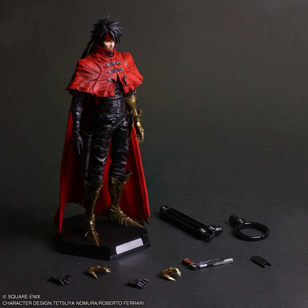 Final Fantasy 7 Rebirth Vinvent Valentine Play Arts Shin Af