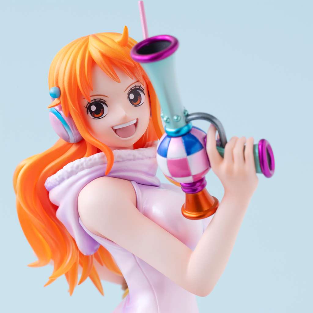 One Piece Pop Evolutionary History Nami Statue