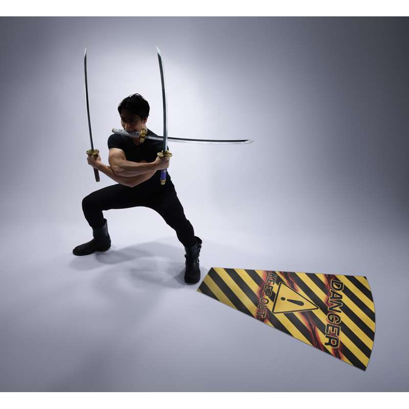 One Piece Roronoa Zoro 3 Sword Style Proplica Set