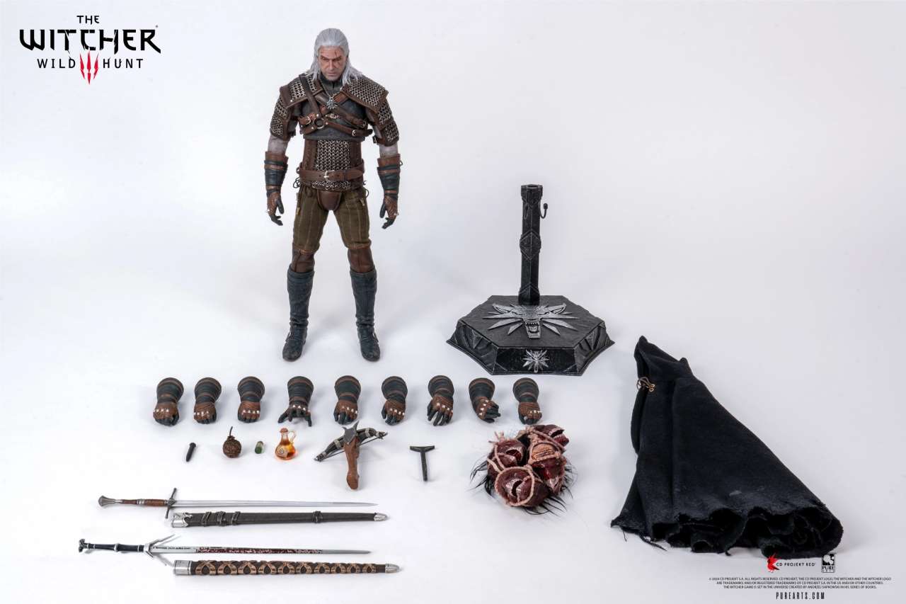 The Witcher 3 Geralt Of Rivia 1/6 Artculated Figure