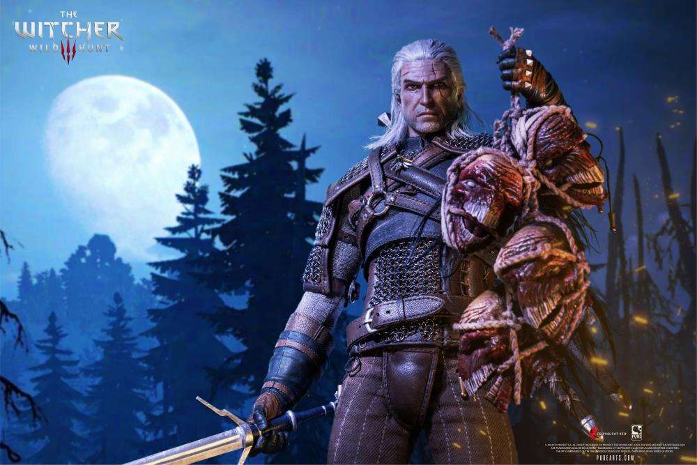 The Witcher 3 Geralt Of Rivia 1/6 Artculated Figure