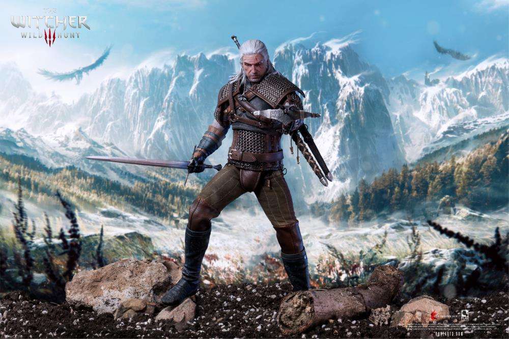 The Witcher 3 Geralt Of Rivia 1/6 Artculated Figure