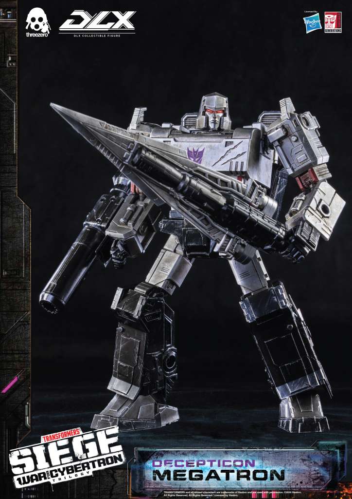 Transfoemers War For Cybertron Trilogy Dlx Megatron Af