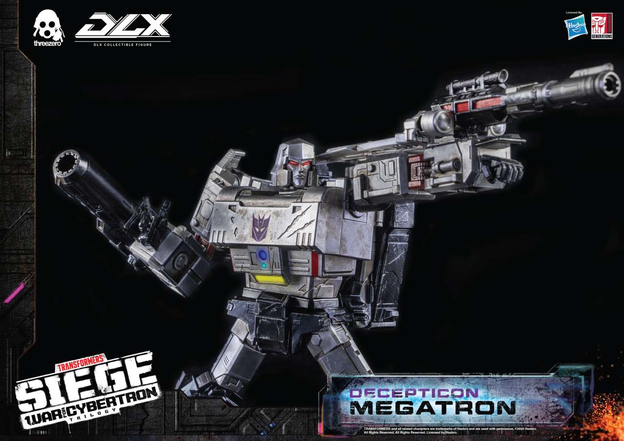 Transfoemers War For Cybertron Trilogy Dlx Megatron Af