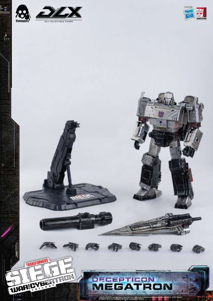 Transfoemers War For Cybertron Trilogy Dlx Megatron Af