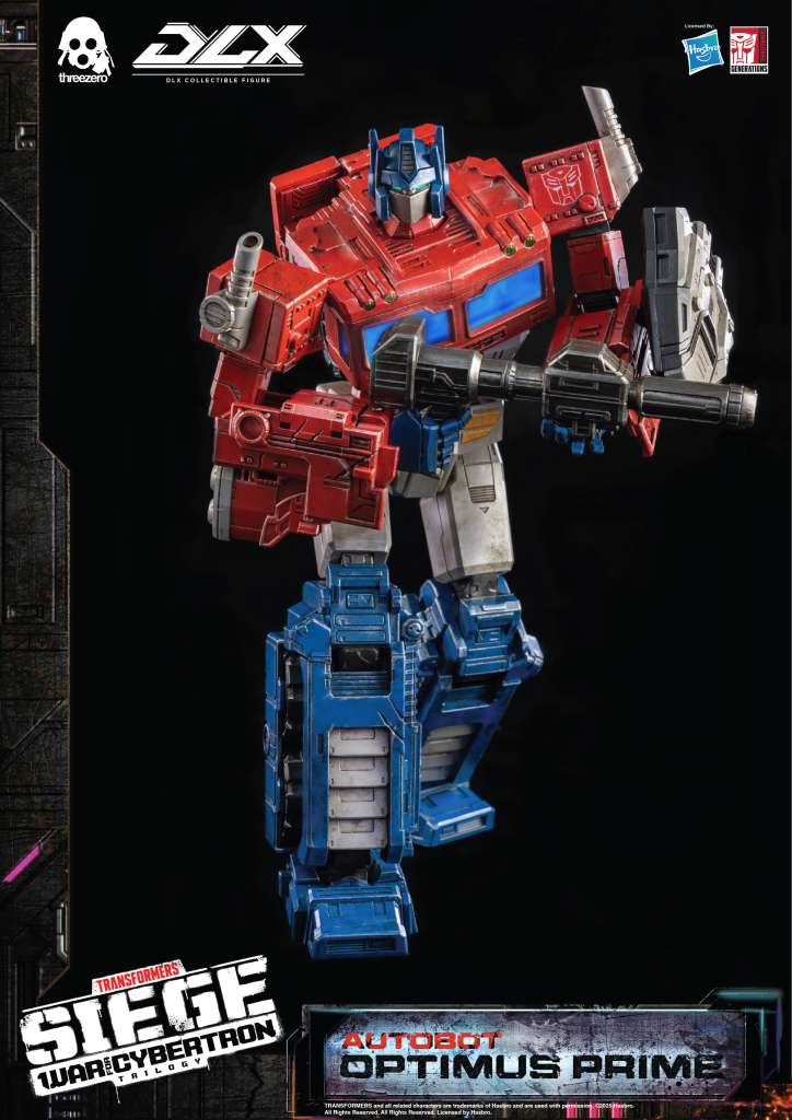 Transformers War For Cybertron Trilogy Dlx Optimus Prime Af