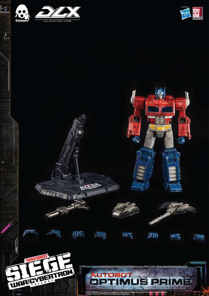 Transformers War For Cybertron Trilogy Dlx Optimus Prime Af