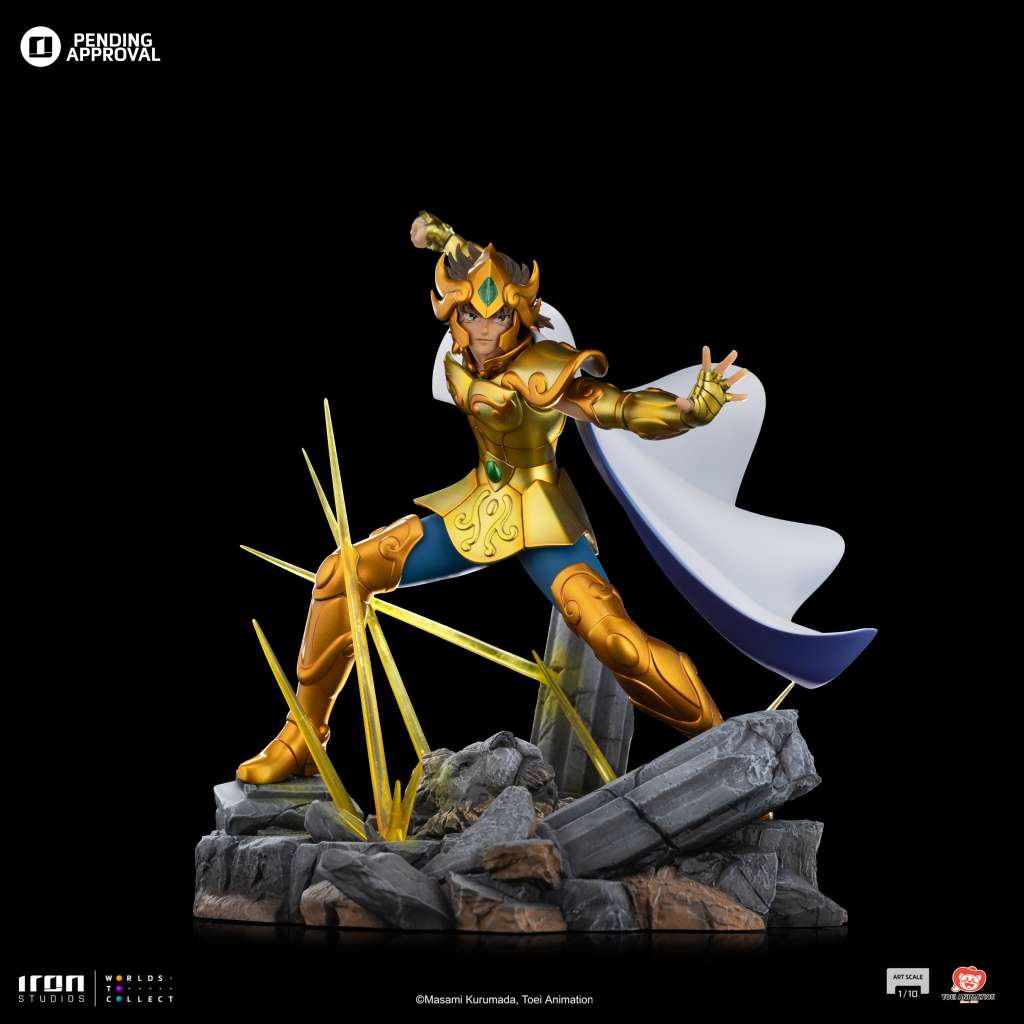 Saint Seiya Leo Aiolia 1/10 Statue