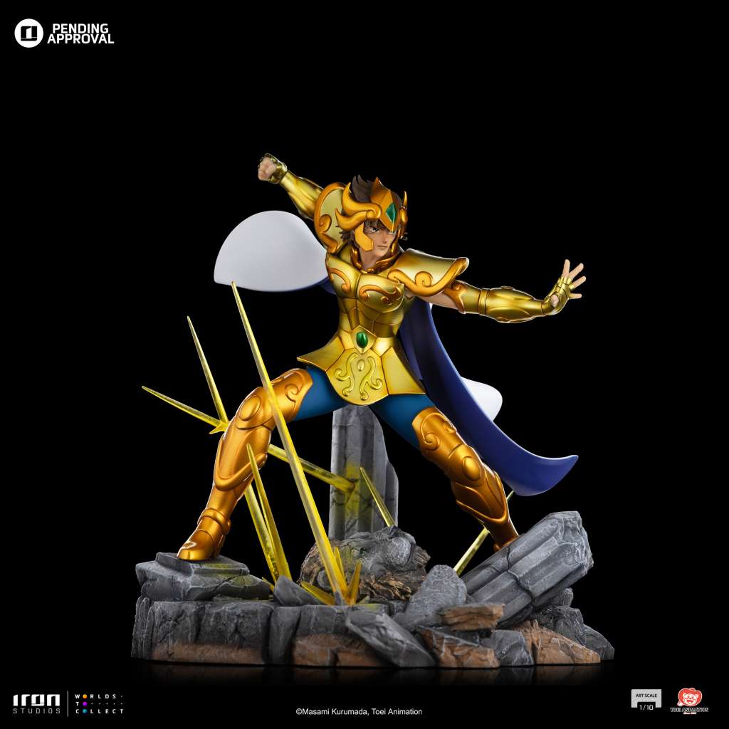 Saint Seiya Leo Aiolia 1/10 Statue