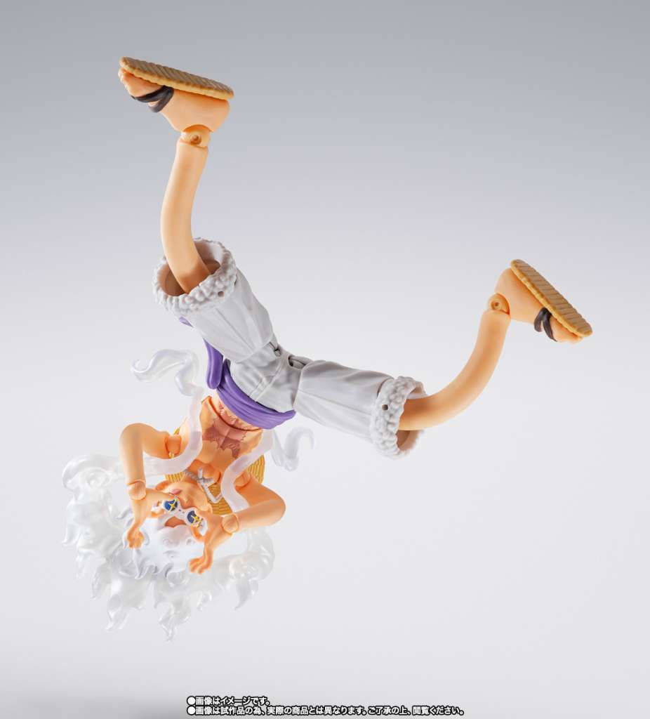 One Piece Monkey.D.Luffy Gear5 Future Island Egghead Shf