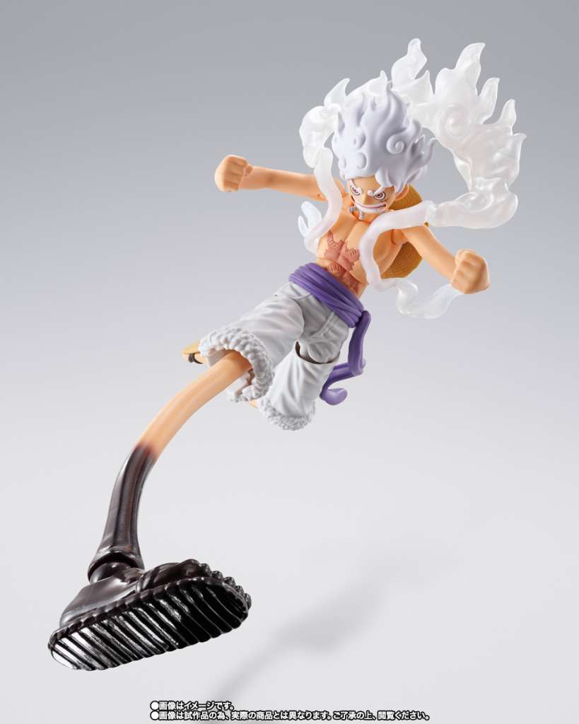 One Piece Monkey.D.Luffy Gear5 Future Island Egghead Shf