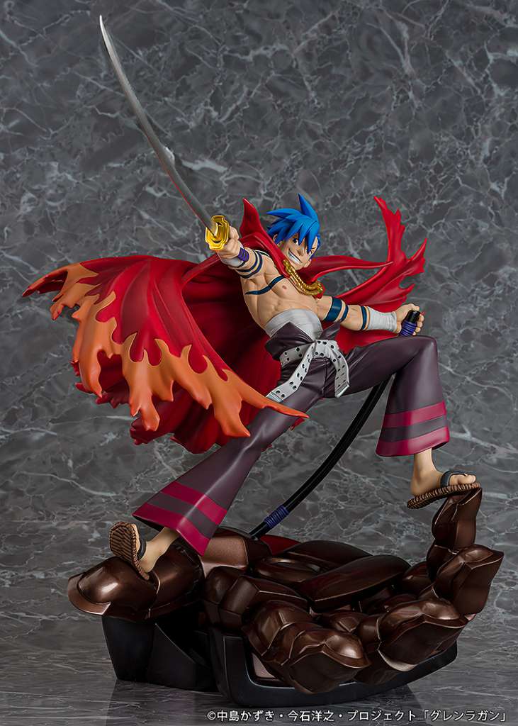 Tengen Toppa Gurren Lagann Kamina & Gurren Statue