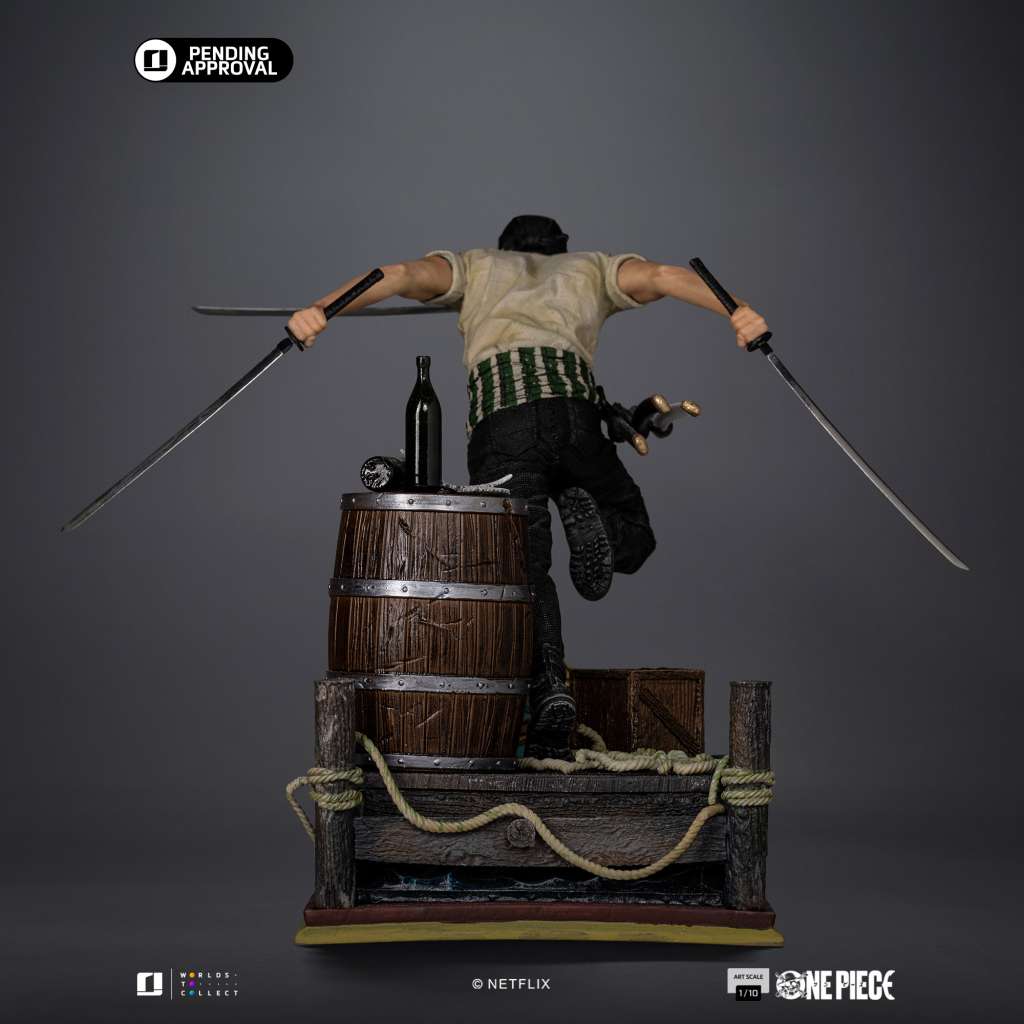 One Piece Netflix Zoro 1/10 Statue