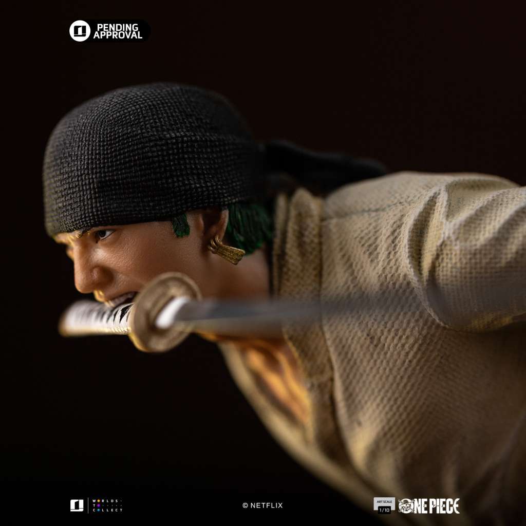 One Piece Netflix Zoro 1/10 Statue