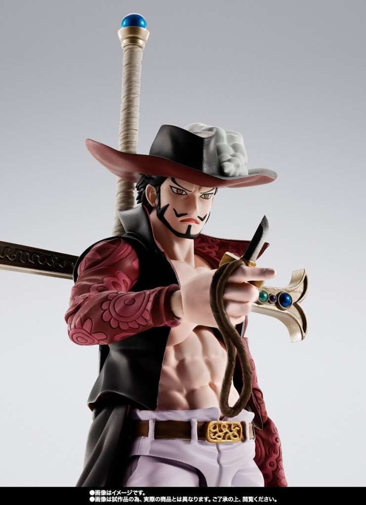 One Piece Dracule Mihawk Hawkeye Shf